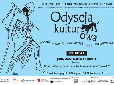 Odyseja kulturowa - prelekcja prof. UAM Dariusza Sikorskiego - „Homo viator - czy ludzie w średniowieczu podróżowali?”